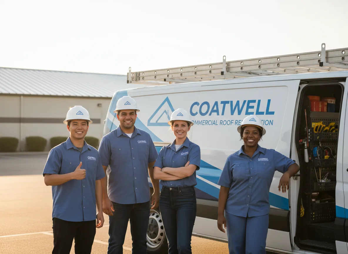 Commercial roof coating company in Egnar, CO